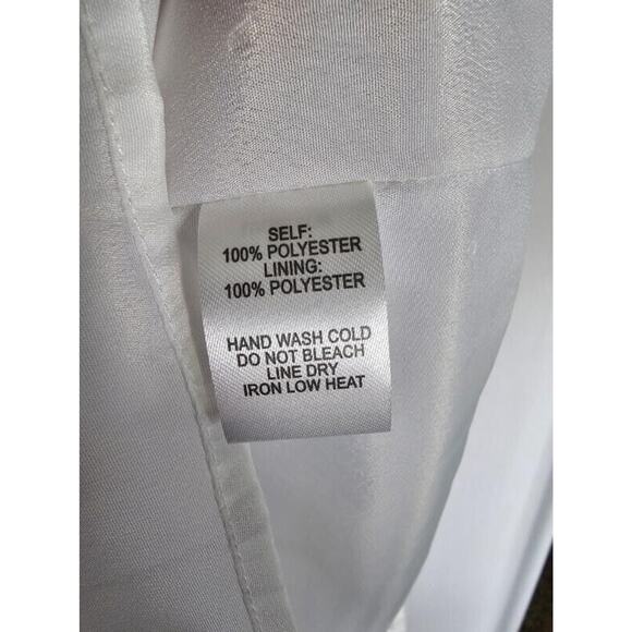 Lulus Sweet Sunday Tiered Midi Dress Womens Size Small Floral Chiffon Cream - Picture 8 of 9